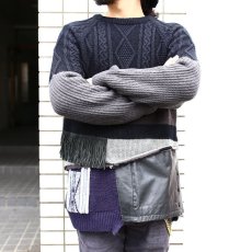 画像8: 【Wiz&Witch】- Planet Label "WEIRD CREW KNIT" / BLACK (8)