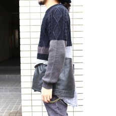 画像9: 【Wiz&Witch】- Planet Label "WEIRD CREW KNIT" / BLACK (9)