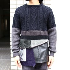 画像7: 【Wiz&Witch】- Planet Label "WEIRD CREW KNIT" / BLACK (7)