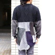 画像10: 【Wiz&Witch】- Planet Label "WEIRD CREW KNIT" / BLACK (10)