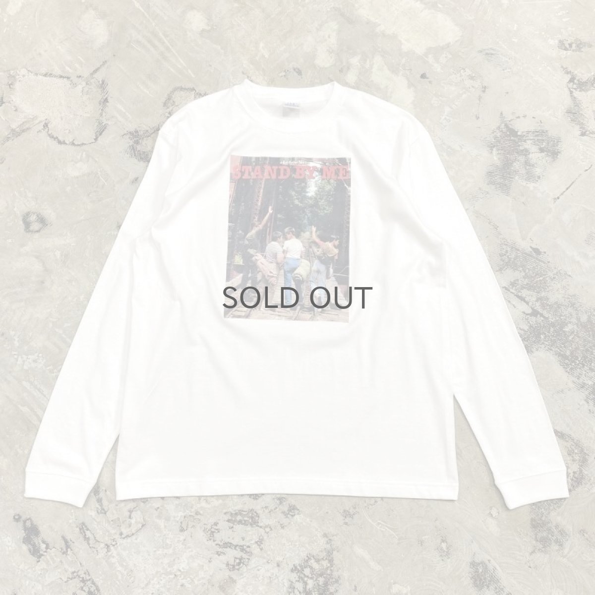 画像1: "STAND BY ME" PRINT L/S TEE / WHITE / L (1)