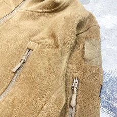 画像4: ZIPPER DESIGN FLEECE HOODIE JACKET / Mens M(L) (4)