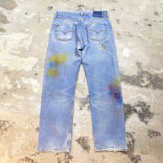 画像2: 【Wiz&Witch】"DIRTY BEAUTIFUL" CRUST ART JEANS / W31 (2)