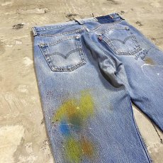 画像9: 【Wiz&Witch】"DIRTY BEAUTIFUL" CRUST ART JEANS / W31 (9)