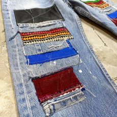 画像5: 【Wiz&Witch】"DIRTY BEAUTIFUL" CRUST ART JEANS / W31 (5)