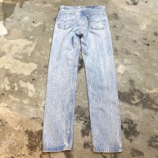 画像2: 【LEVI'S】501 CHEMICAL DENIM PANTS / W30 / MADE IN USA (2)