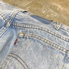 画像8: 【LEVI'S】501 CHEMICAL DENIM PANTS / W30 / MADE IN USA (8)