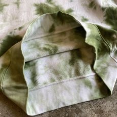 画像7: 【WONDERGROUND】NATURE TIE DYE SWEAT / GREEN / M&L (7)