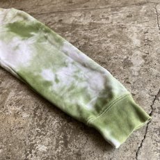 画像8: 【WONDERGROUND】NATURE TIE DYE SWEAT / GREEN / M&L (8)