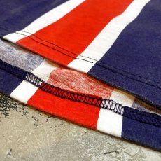 画像8: UNION JACK PATTERN CUT OFF N/S TEE / Mens L (8)