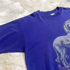 画像3: 90's WOLF PRINTED PATTERN S/S TEE / Mens XXL(XL) / MADE IN USA (3)