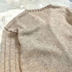 画像9: STITCH LINE SWITCHED KNIT CARDIGAN / Mens L (9)