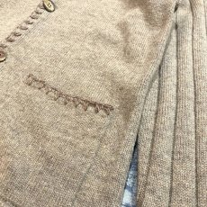 画像6: STITCH LINE SWITCHED KNIT CARDIGAN / Mens L (6)