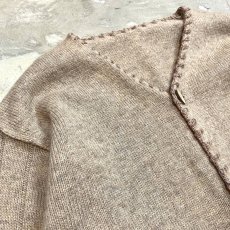 画像3: STITCH LINE SWITCHED KNIT CARDIGAN / Mens L (3)