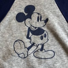 画像10: OLD BI COLOR DESIGN "MICKEY" PRINTED SWEAT HOODIE / Ladies S(34~36) (10)