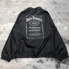 画像2: "JACK DANIEL'S" PRINTED NYLON JACKET / Mens L (2)