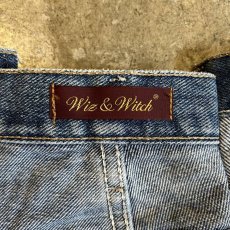 画像10: 【Wiz&Witch】"TWINS" WIDE DENIM PANTS / W29 (10)