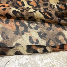 画像8: ALL OVER LEOPARD PATTERN L/S SHEER SILK SHIRT / Mens L (8)