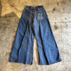 画像2: 【Wiz&Witch】"TWINS" WIDE DENIM PANTS / W29 (2)