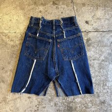 画像2: 【Wiz&Witch】"UNITED" TWINS DENIM SKIRT / W28  (2)