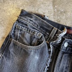 画像7: 【Wiz&Witch】FLARE CUT DENIM PANTS / W29 (7)