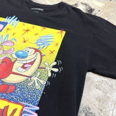 画像4: "REN&STIMPY" GRAPHIC PRINTED S/S TEE / Mens L (4)