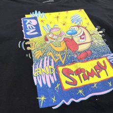 画像5: "REN&STIMPY" GRAPHIC PRINTED S/S TEE / Mens L (5)