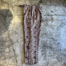 画像3: SIDE LINE DESIGN FLOWER PATTERN DESIGN PANTS / W25~W31 (3)