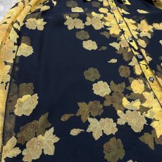 画像5: FLORAL PATTERN LAYERED FRONT L/S SHIRT / Mens L (5)