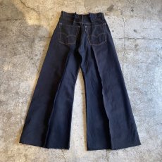 画像2: 【Wiz&Witch】 "UNITED" TWINS WIDE DENIM PANTS / W29 (2)