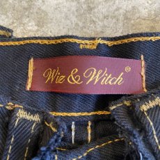 画像12: 【Wiz&Witch】 "UNITED" TWINS WIDE DENIM PANTS / W29 (12)