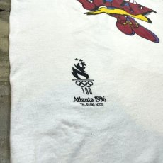 画像5: 90's ATLANTA OLYMPIC CHARACTER PRINTED S/S TEE / Mens L / MADE IN USA (5)