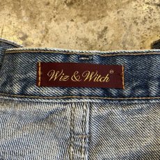 画像10: 【Wiz&Witch】"TWINS" WIDE DENIM PANTS / W29 (10)