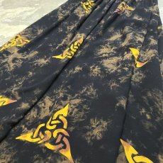 画像6: ALL OVER TIE DYE PATTERN HAND CRAFTED SKIRT / W26~ (6)