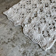 画像4: PALE TONE FLOWER CROCHET DESIGN S/S CARDIGAN / Ladies M (4)