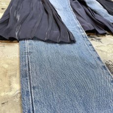 画像7: 【Wiz&Witch】"UNITED" WRAP SKIRT DENIM PANTS / W32 (7)