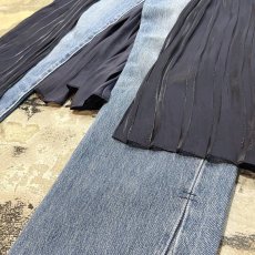 画像6: 【Wiz&Witch】"UNITED" WRAP SKIRT DENIM PANTS / W32 (6)