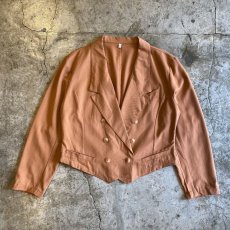 画像1: COLOR SHORT DESIGN DOUBLE JACKET / Ladies M (1)