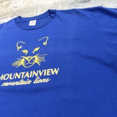 画像4: 90's "MOUNTAIN LIONS" PRINTED S/S TEE / Mens XL / MADE IN USA (4)