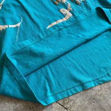 画像7: 80's PAINT ART DESIGN COLOR S/S TEE / Ladies L / MADE IN USA (7)