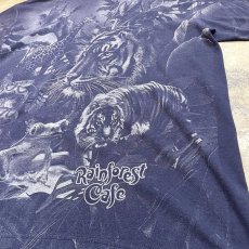 画像6:  "RAINFOREST CAFE" VARIOUS ANIMAL PRINTED S/S TEE / Mens L (6)