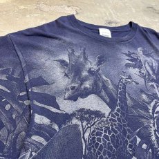 画像3:  "RAINFOREST CAFE" VARIOUS ANIMAL PRINTED S/S TEE / Mens L (3)