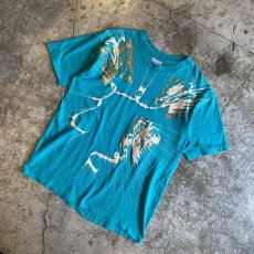 画像4: 80's PAINT ART DESIGN COLOR S/S TEE / Ladies L / MADE IN USA (4)