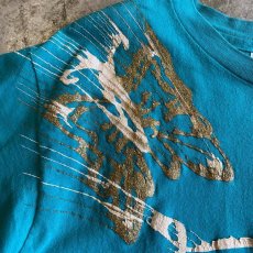 画像5: 80's PAINT ART DESIGN COLOR S/S TEE / Ladies L / MADE IN USA (5)