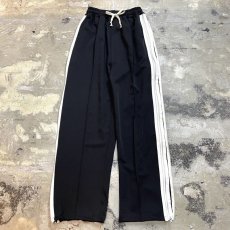 画像1: 【WONDERGROUND】SIDE ZIP UP CENTER CREASE PANTS / OS (1)