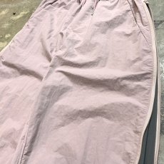 画像4: PINK COLOR SIDE ZIP LINE GIMMICK PANTS / W25~ (4)