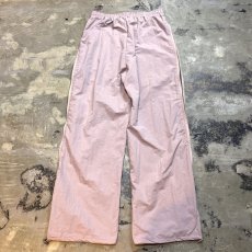 画像2: PINK COLOR SIDE ZIP LINE GIMMICK PANTS / W25~ (2)