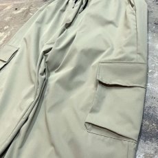 画像4: 【WONDERGROUND】DESIGN BACK POCKET DOUBLE CARGO PANTS / GREEN / OS (4)