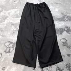 画像2: 【WONDERGROUND】SUPER WIDE SILHOUETTE PANTS / BLACK / OS (2)