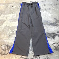 画像1: 【WONDERGROUND】SIDE COLOR LINE LACE UP PANTS / OS (1)